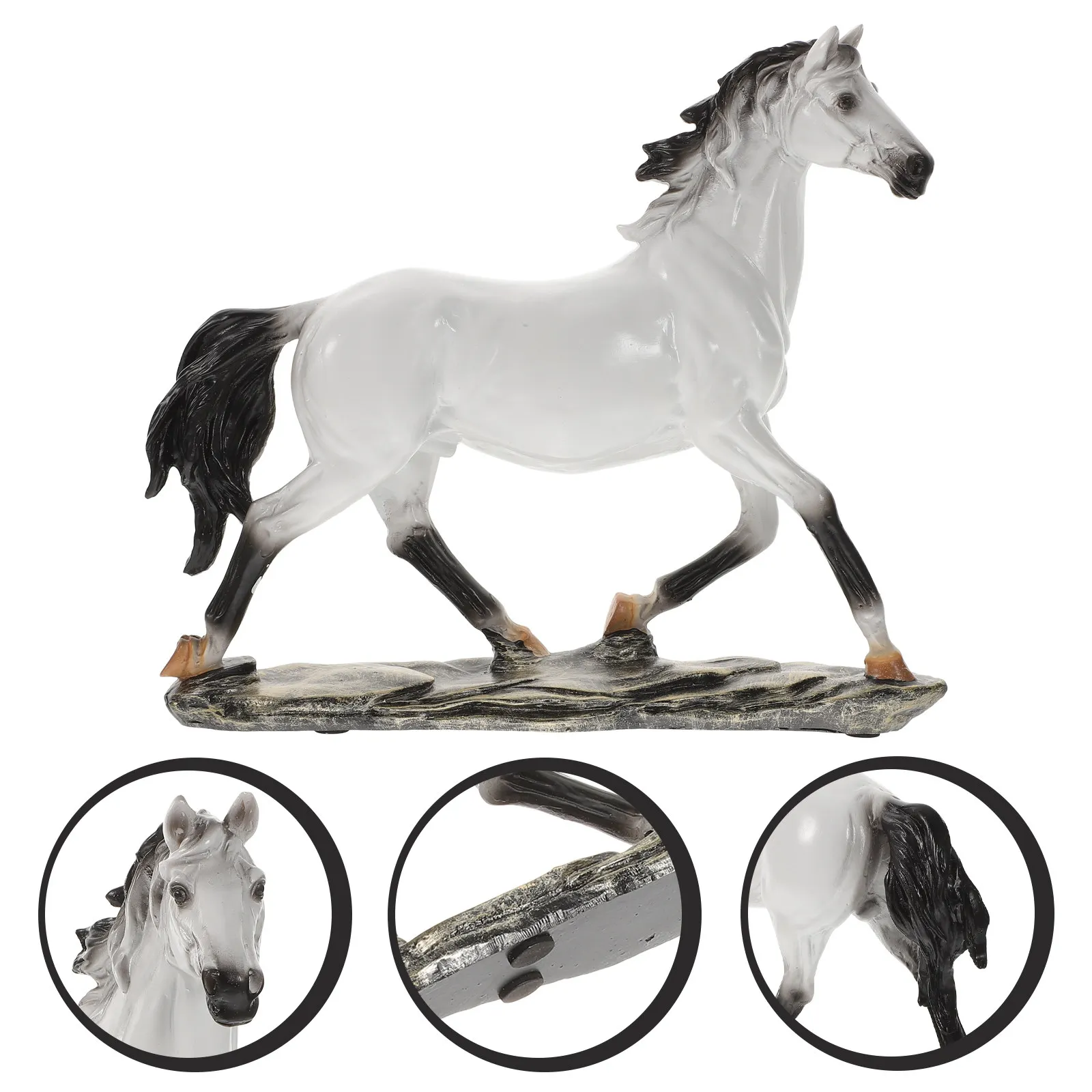 1pcs-premium-resin-horse-decor-vivid-artistic-detail-stable-base-desktop-ornament-living-room-office-feng-shui-home-decoration