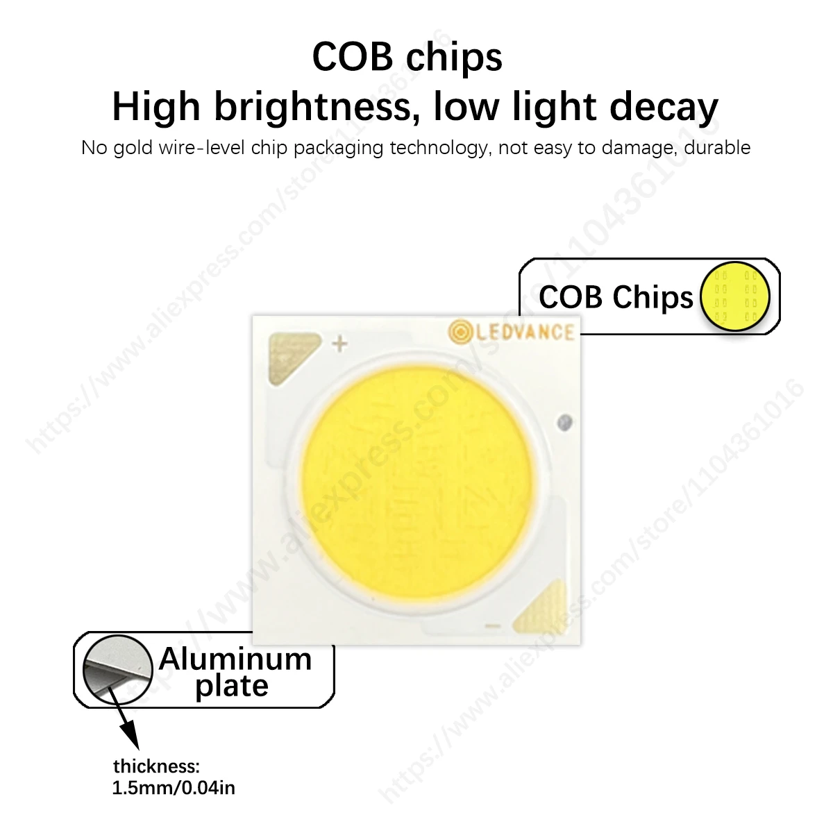 LEDVANCE COB 36 فولت 8-18 واط 15-28 واط 20-38 واط LED رقاقة دافئة الأبيض الطبيعي 3000 كيلو 4000 كيلو 6000 كيلو لمبة المسار ضوء الخرز النازل