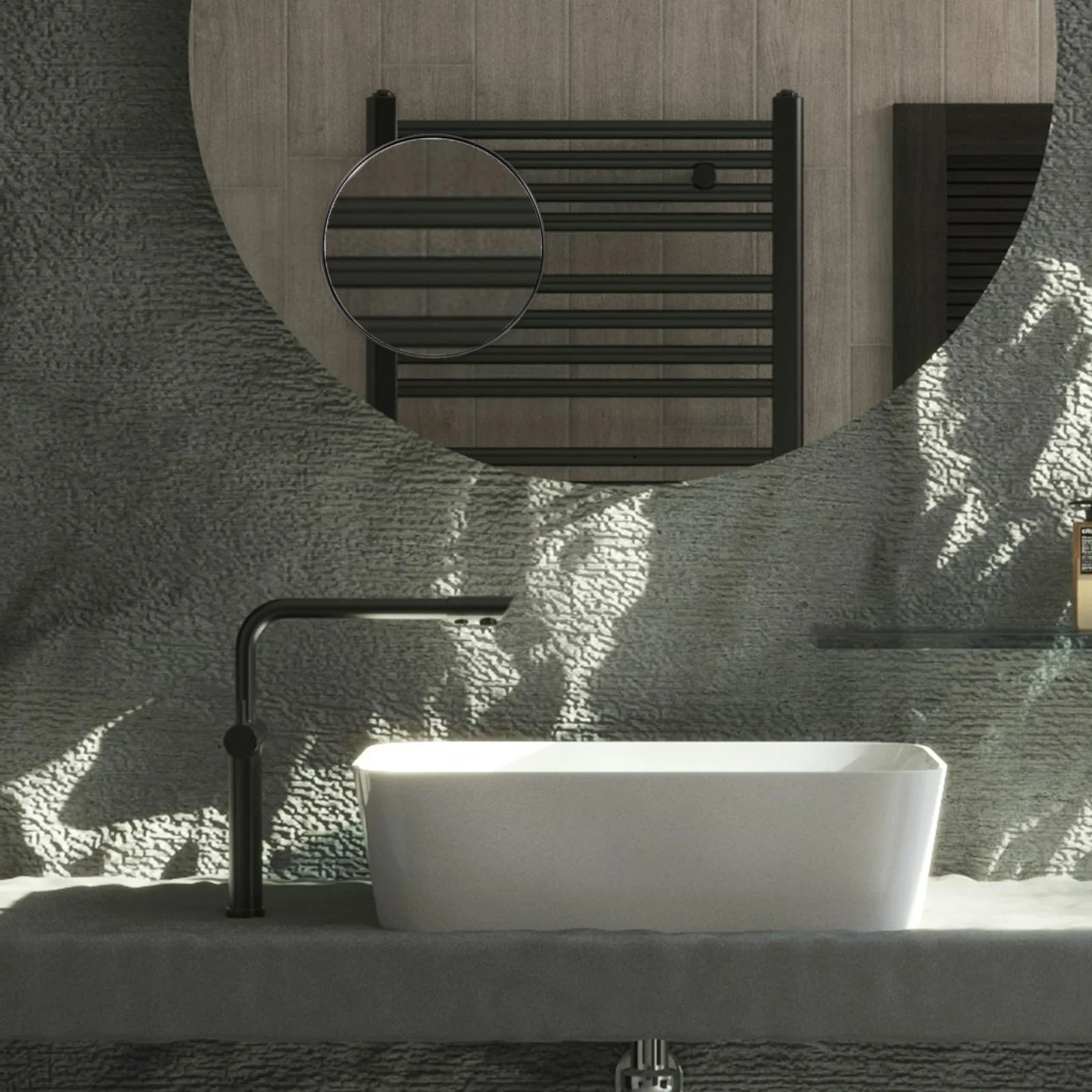 Ampliação lupa espelho redondo maquiagem com ventosa ampliada viagem à mão