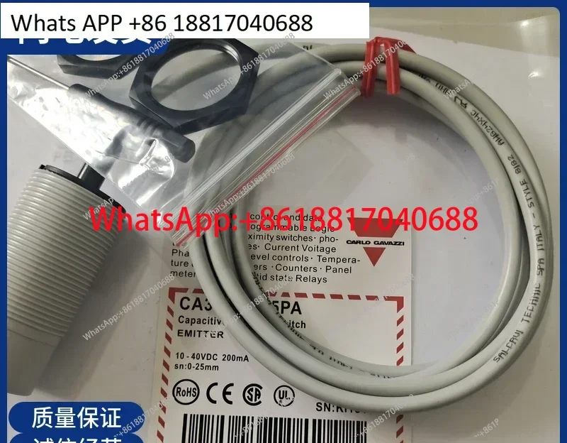 Capacitive sensor CA30CAN25NA CA30CAN25NAM1 CA30CAN25PA physical picture