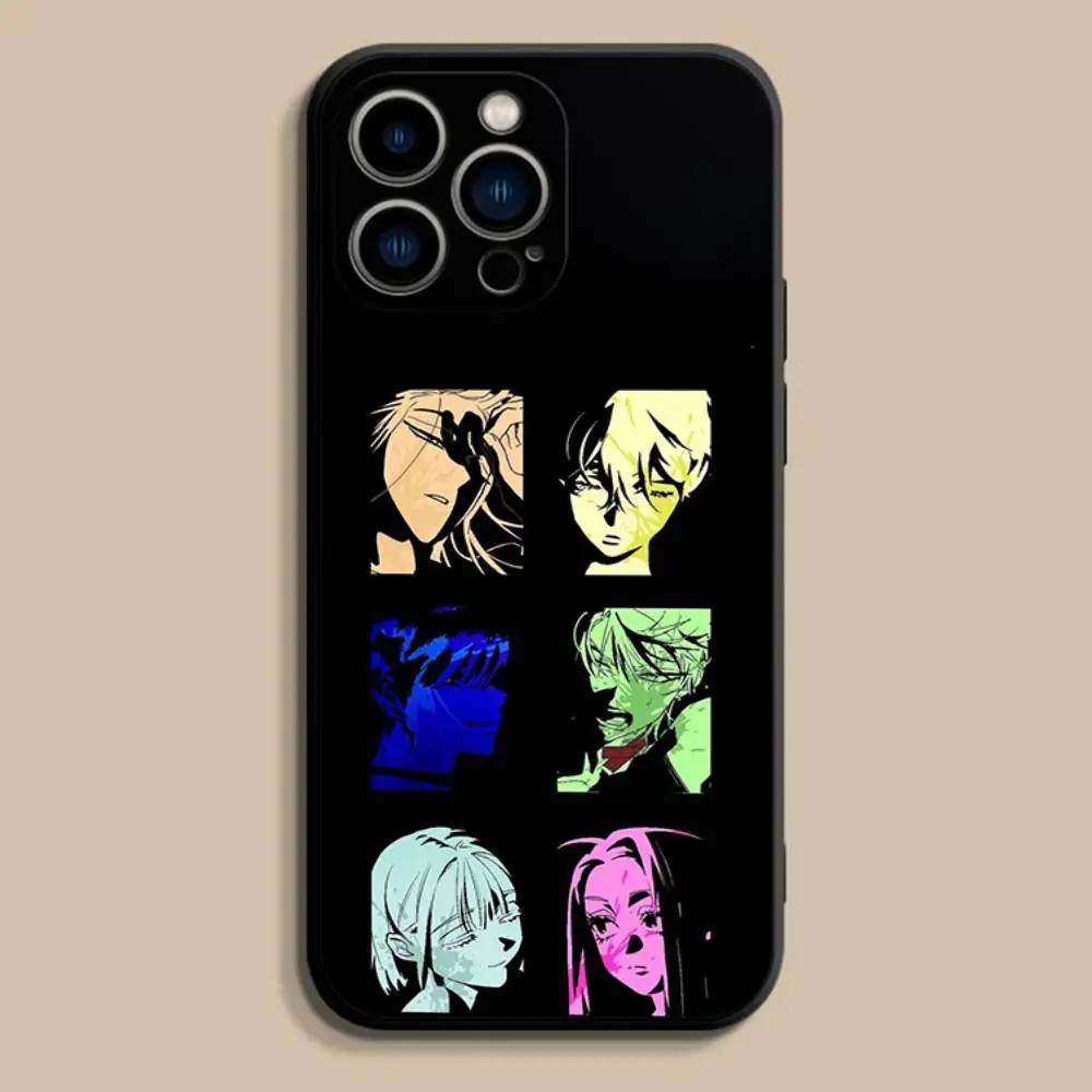 A-Alien Stage Ivan hasta la funda del teléfono para iPhone 17,16,15,14,13,12,Pro,Max,Plus,E,SE4,Air,Mini cubierta suave negra