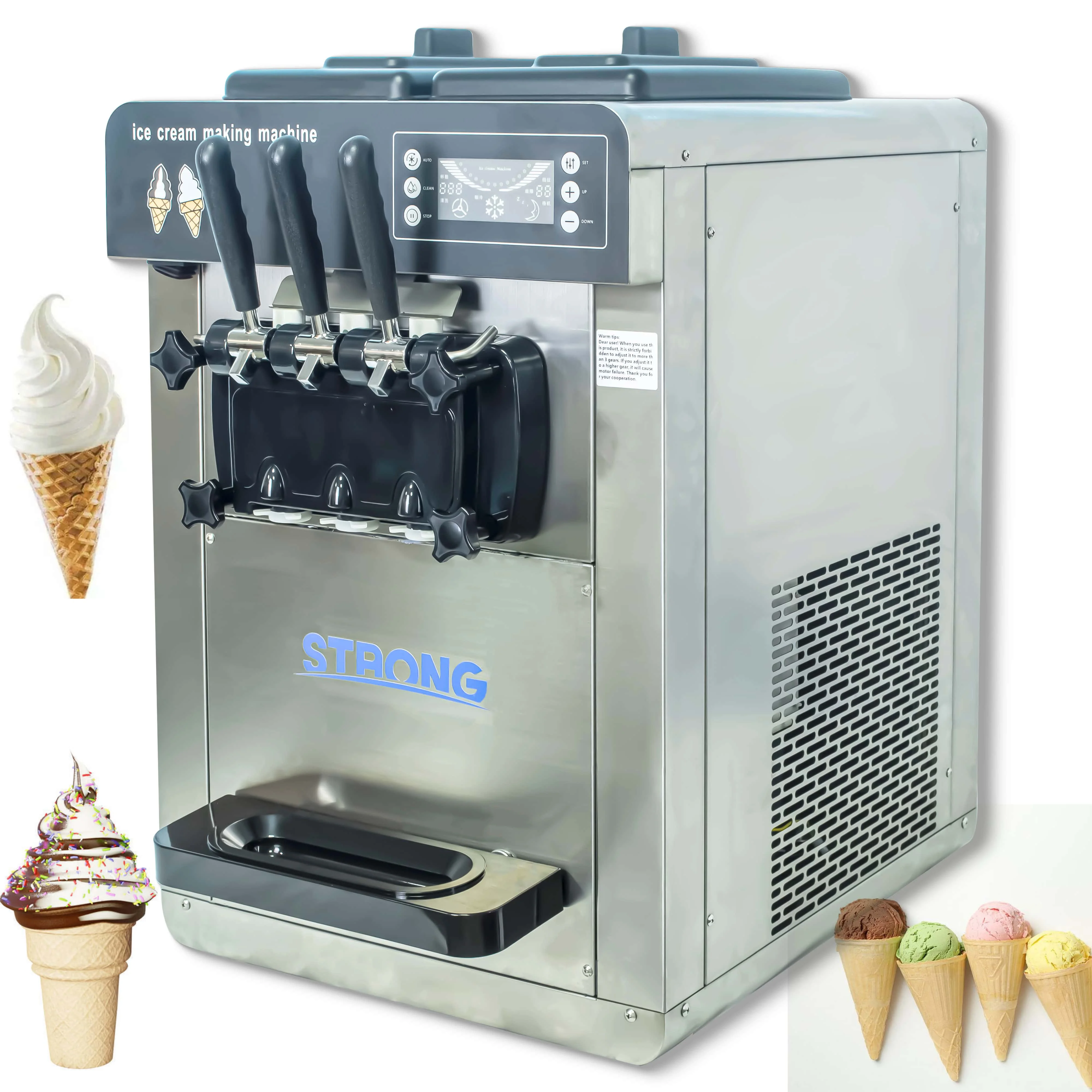 

Hot Sale Icecream Maker Ice Cream Machine Soft Ice Cream Mini Machine Price
