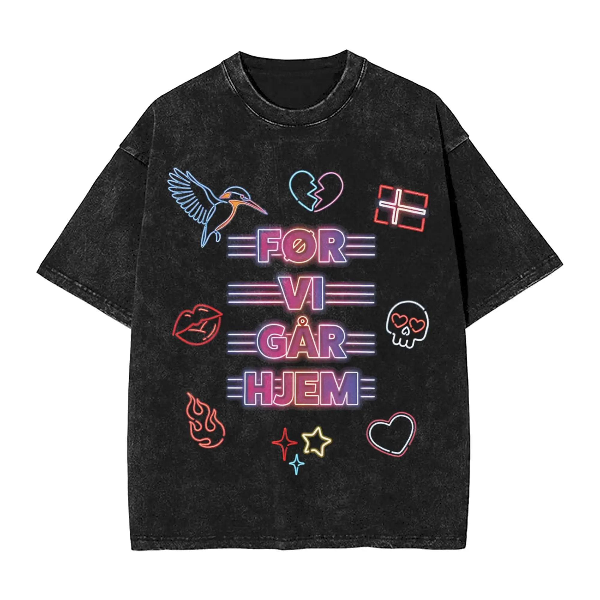 Før vi går hjem Søren Torpegaard Lund Eurovisions Song Contest 2026 T-Shirt for Men Funny Cotton Tees Short Sleeve Summer Tops
