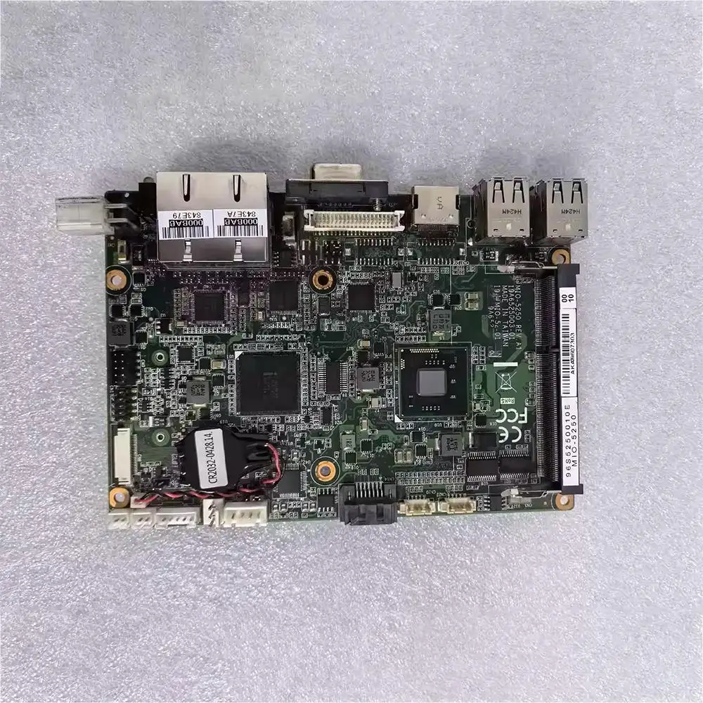 MIO-5250 REV A1 For Advantech  UNO-2473-J3AE Industrial Motherboard MIO-5250D