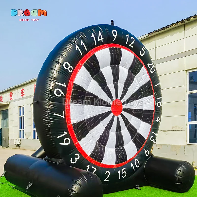 

Giant Inflatable Kick Darts Soccer Ball Board Game Inflatable Dart Board for Backyard Fun