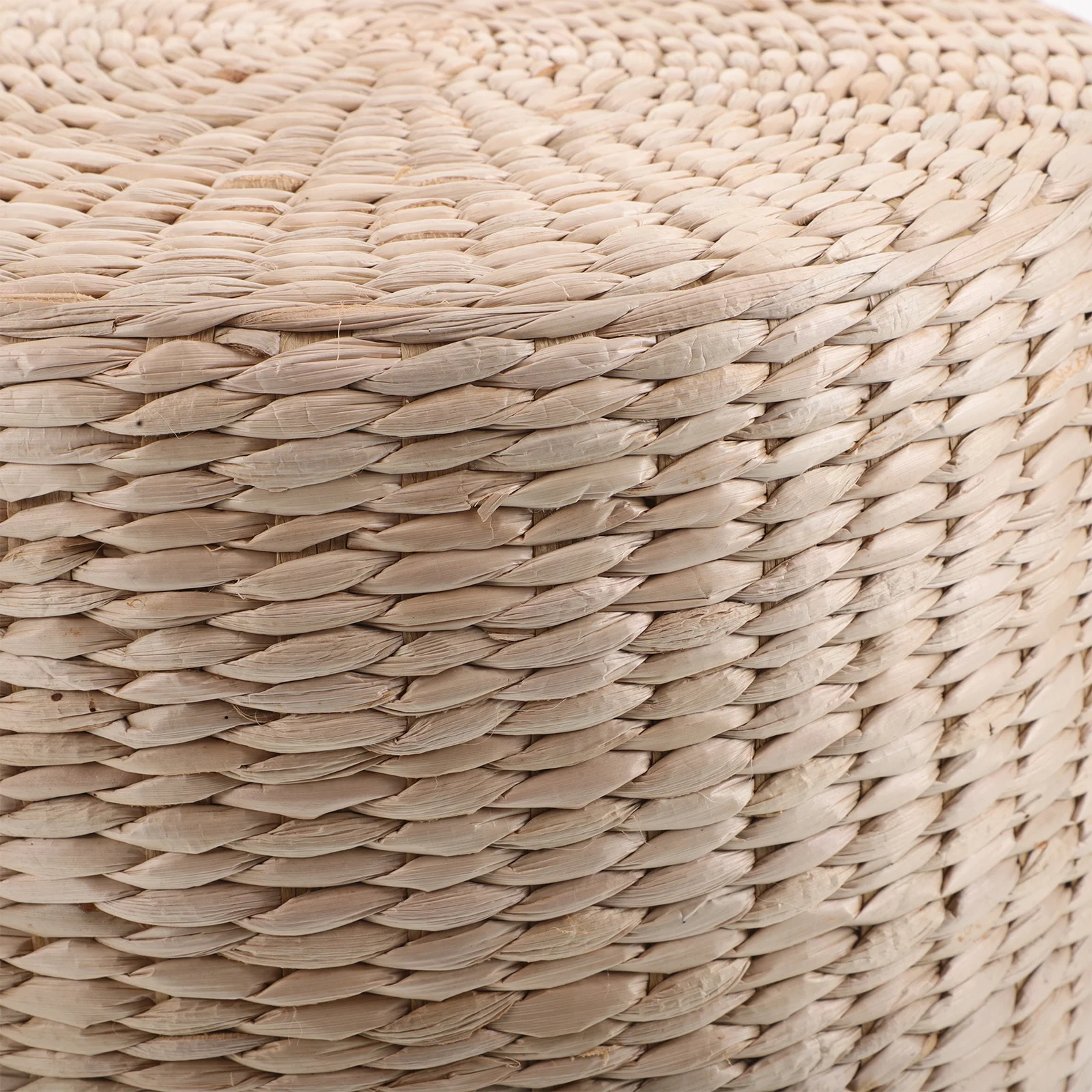 Taburete tejido de paja Retro de estilo japonés, cojín redondo para el suelo, taburete para niños, estera de Yoga, decoración Natural hecha a mano para el hogar