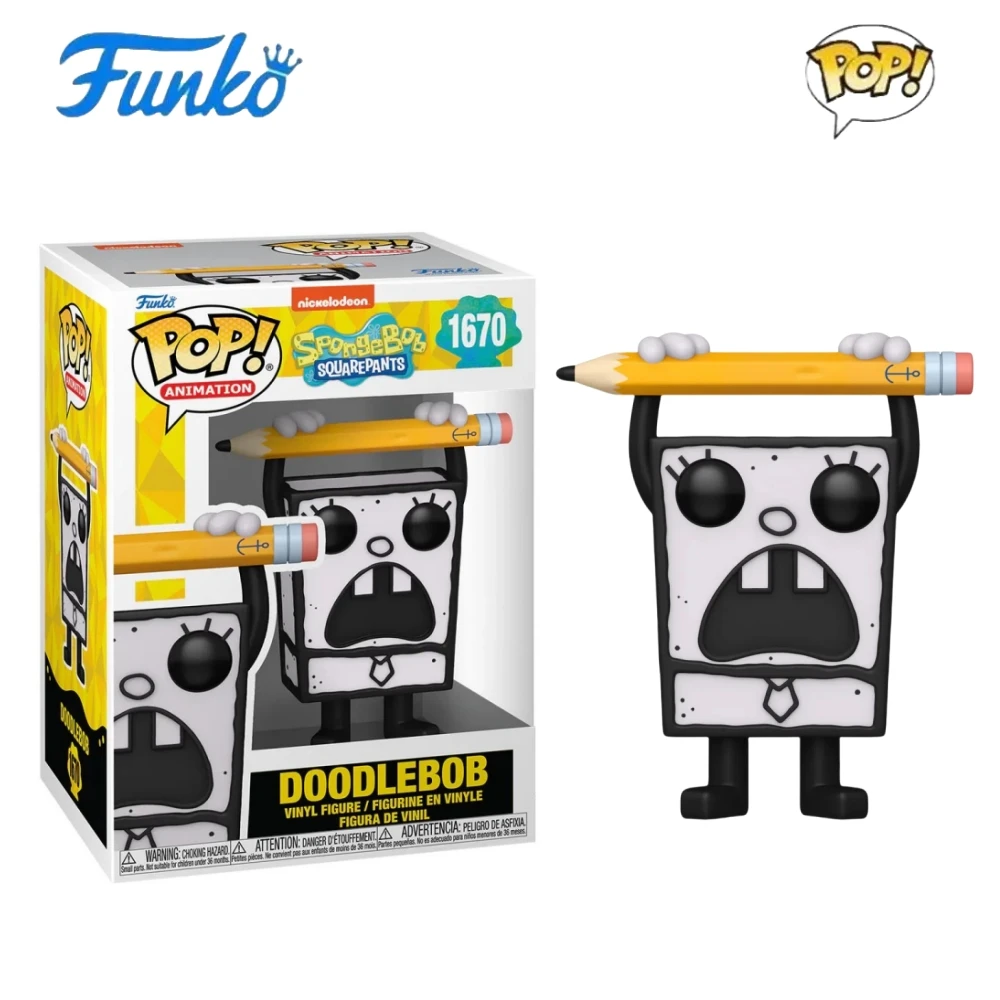

Funko Pop Figures SpongeBob SquarePants Patrick Star #1670 Vinyl Figure Collectible Limited Edition Figurine Children's Toy Gift