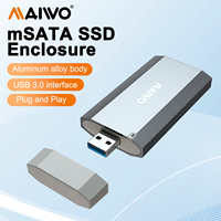 MAIWO mSATA SSD Case to USB 3.0 SSD mSATA Enclosure Adapter External box 5Gbps for mSATA Internal Solid State Drive Hard Drive