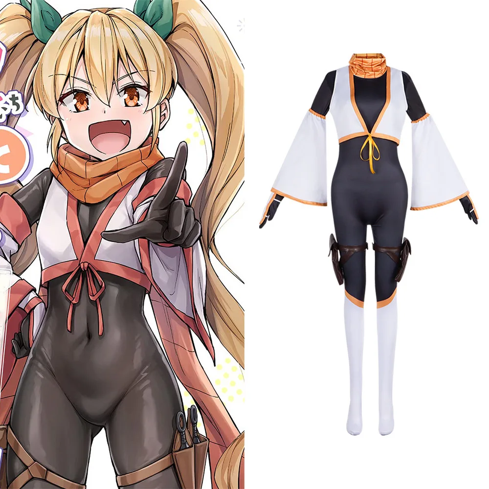 

My Unexplained Coexistence With A Nekomata Ninja In A Cosplay Costume And A One-Piece Costume Of Izumi Hinata For Cosplay Perfor