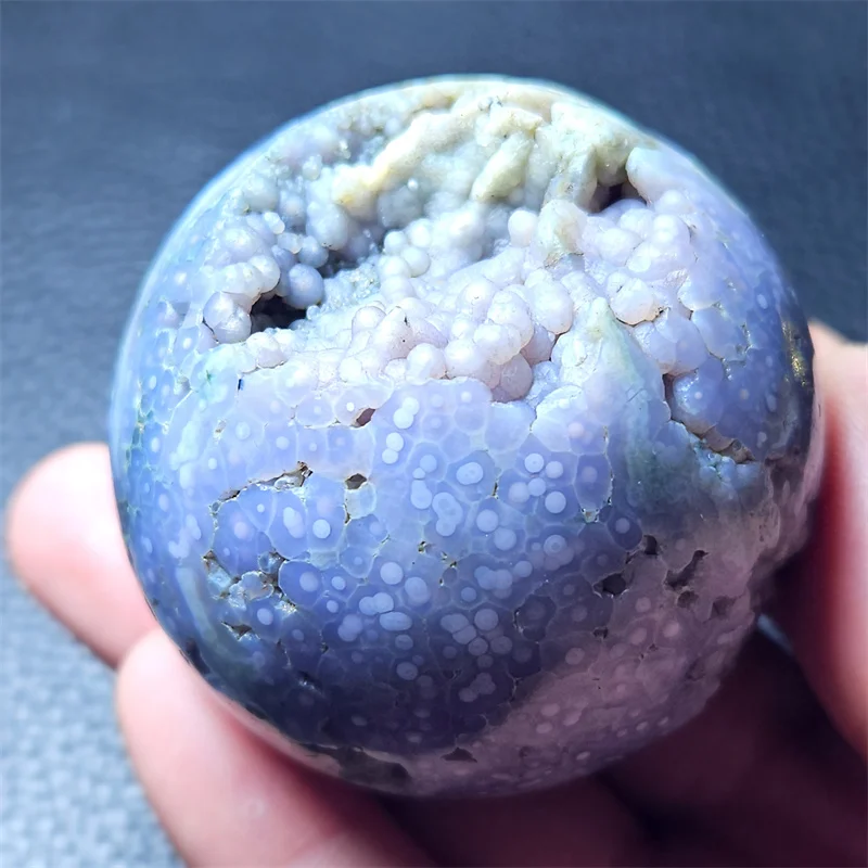 Natural grape agate energy balls Reiki Crystal Healing home decorations for Christmas gifts