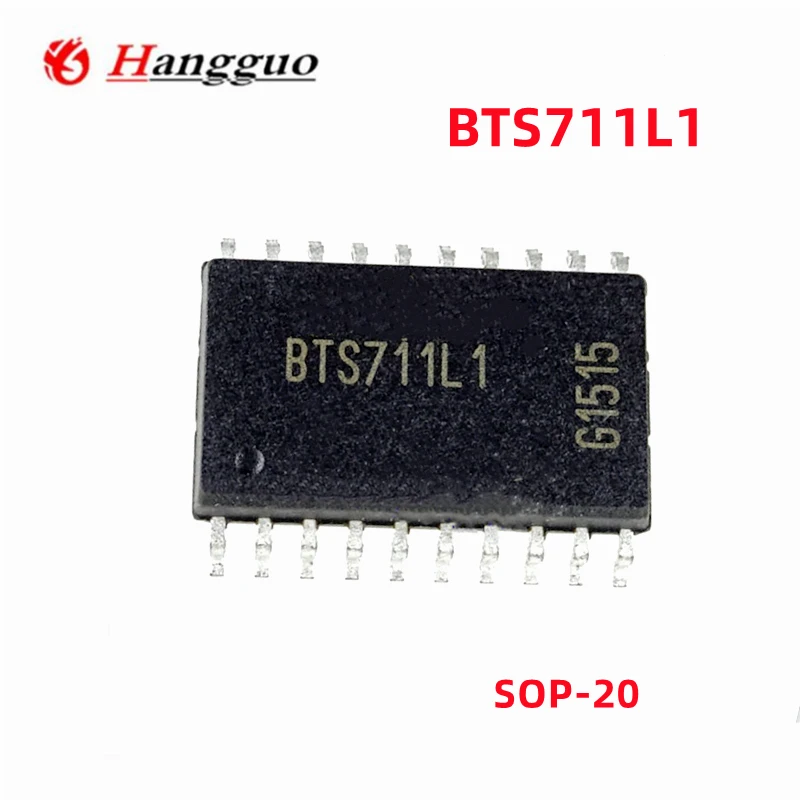 10PCS/Lot Original BTS711 BTS711L1 SOP-20 Smart Four Channel Highside Power Switch IC Best in Quality