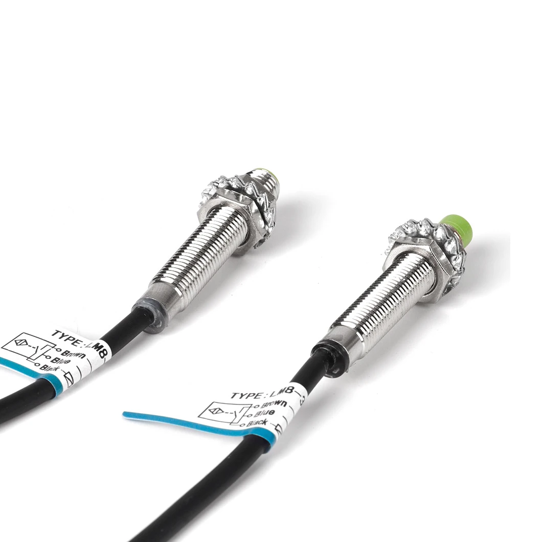 LM8-3300 2/4MM Detection Distance M8 Inductive Proximity Switch NPN/PNP Output DC10~30V Waterprppf Approach Sensor Switch NO/NC