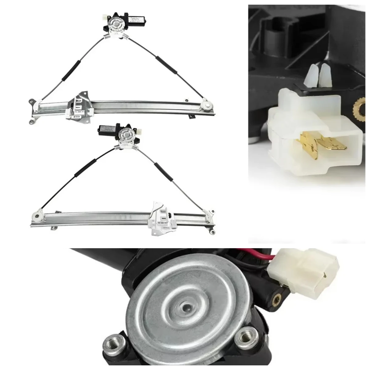 Front Power Window Regulator with Motor MR135165 MR135166, Fit  V46W V45W V44W V43W V36W