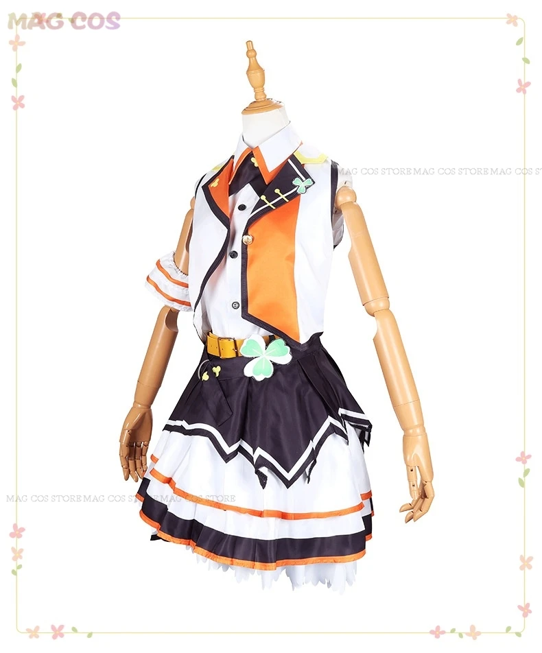 Hanasato Minori Project Sekai Colorful Stage Cosplay MORE MORE JUMP Cosplay Costume Hanasato Minori Wig Shoes Uniform Cosplay