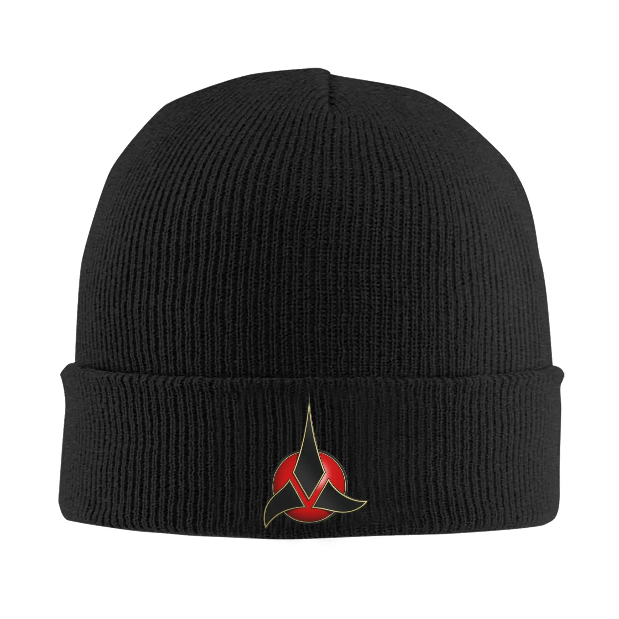 Star Film T-Treked Skullies Beanies Caps Unisex Winter Warm Knit Hat Adult Science Fiction TV Series Bonnet Hats Outdoor Ski Cap