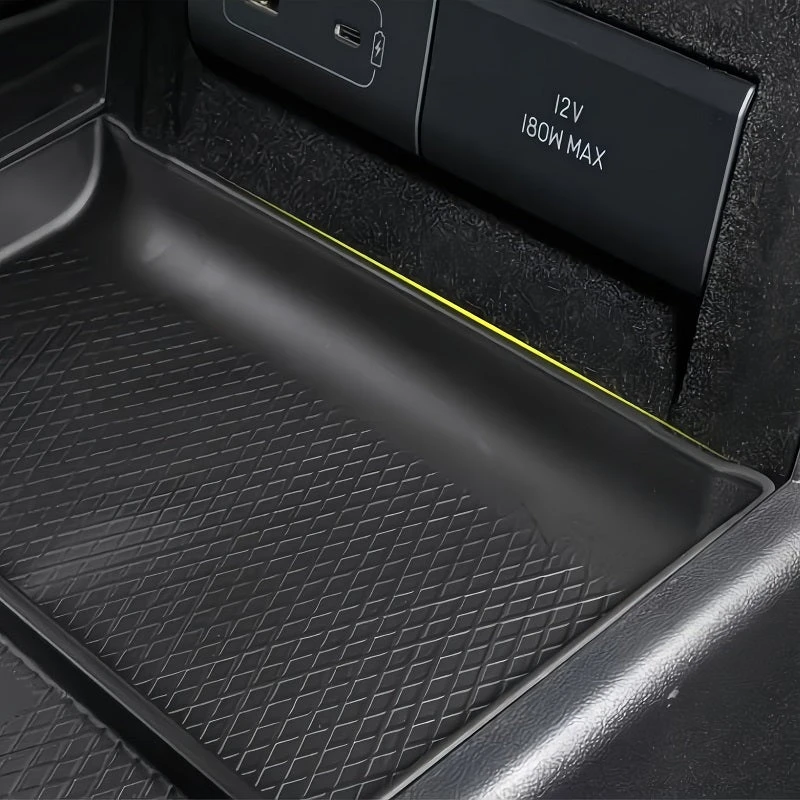 Für Xpeng G6 Mittelkonsolen-Aufbewahrungsbox, Auto-Zentralablage, TPE-Organizer, Zubehör zur Ordnung und Aufbewahrung – Detail 7