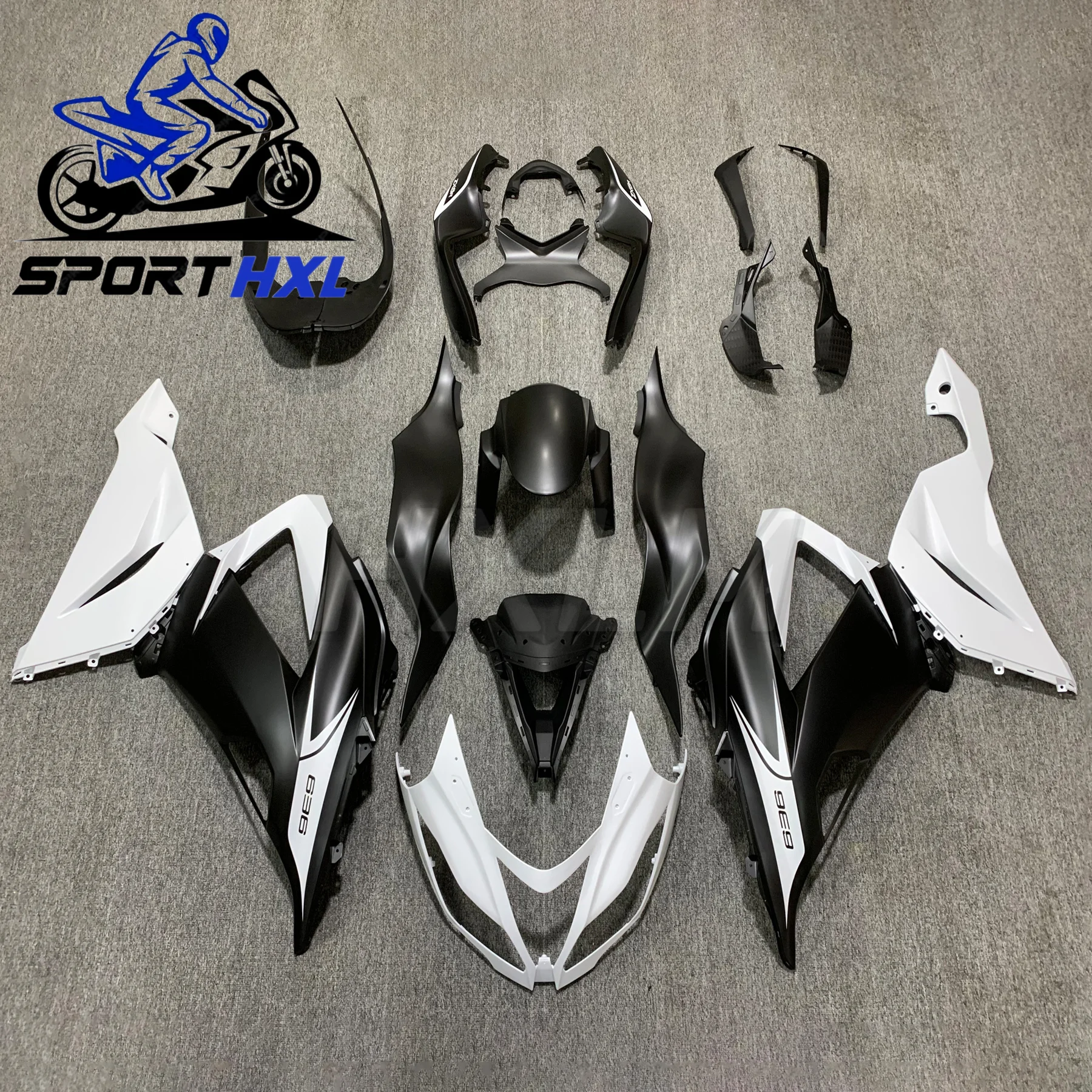 Premium ZX6R 636 Bodywork fairing Full Fairing Set Fairing kit Bodywork fairing kit Colorful Set Fits Kawasaki 2013 2014 2018