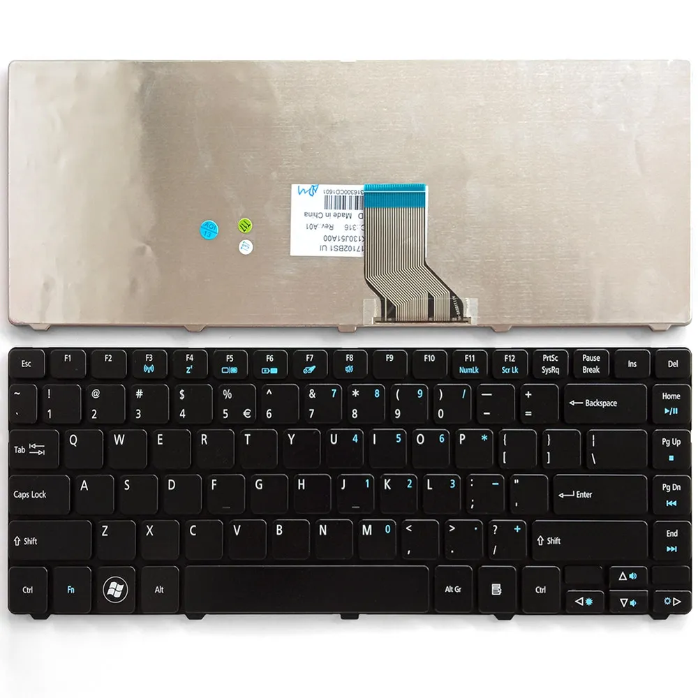 Клавиатура для ноутбуков US для ACER NELA0 ID49C15c ID43A08c ID49C04 EC39 ID49 ID43 ID49C ID43A03c 8481 8481T 8184TG TM8481
