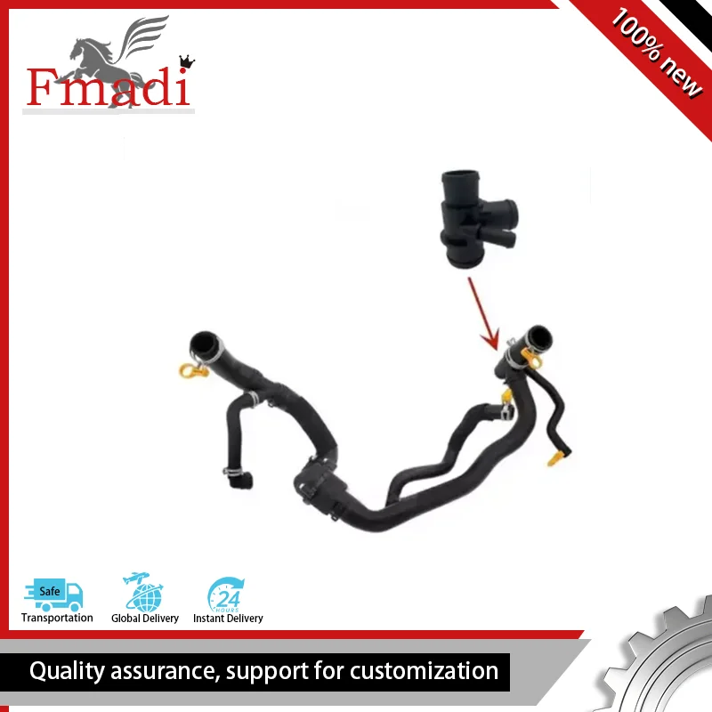 موصل أنبوب المياه LR025969 مناسب لأنبوب المياه Land Rover Discovery 4 Land Rover 2010-2013