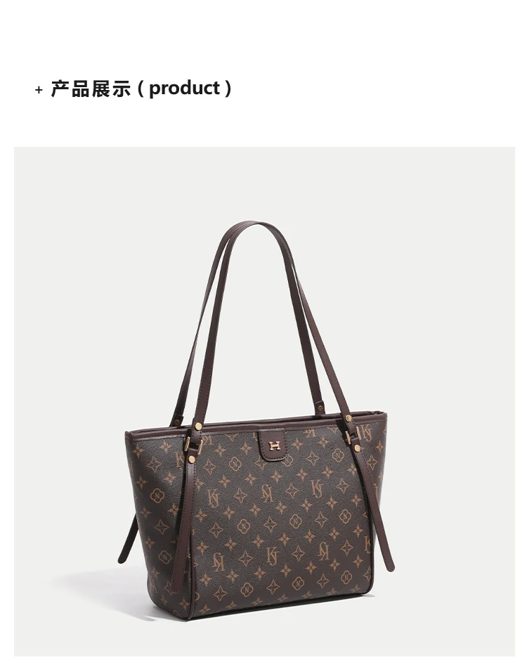 オーガナイザー付きプレミアムレディースハンドバッグ - デザイナーレザーショルダークロスボディバッグエレガントオフィスレディーストート