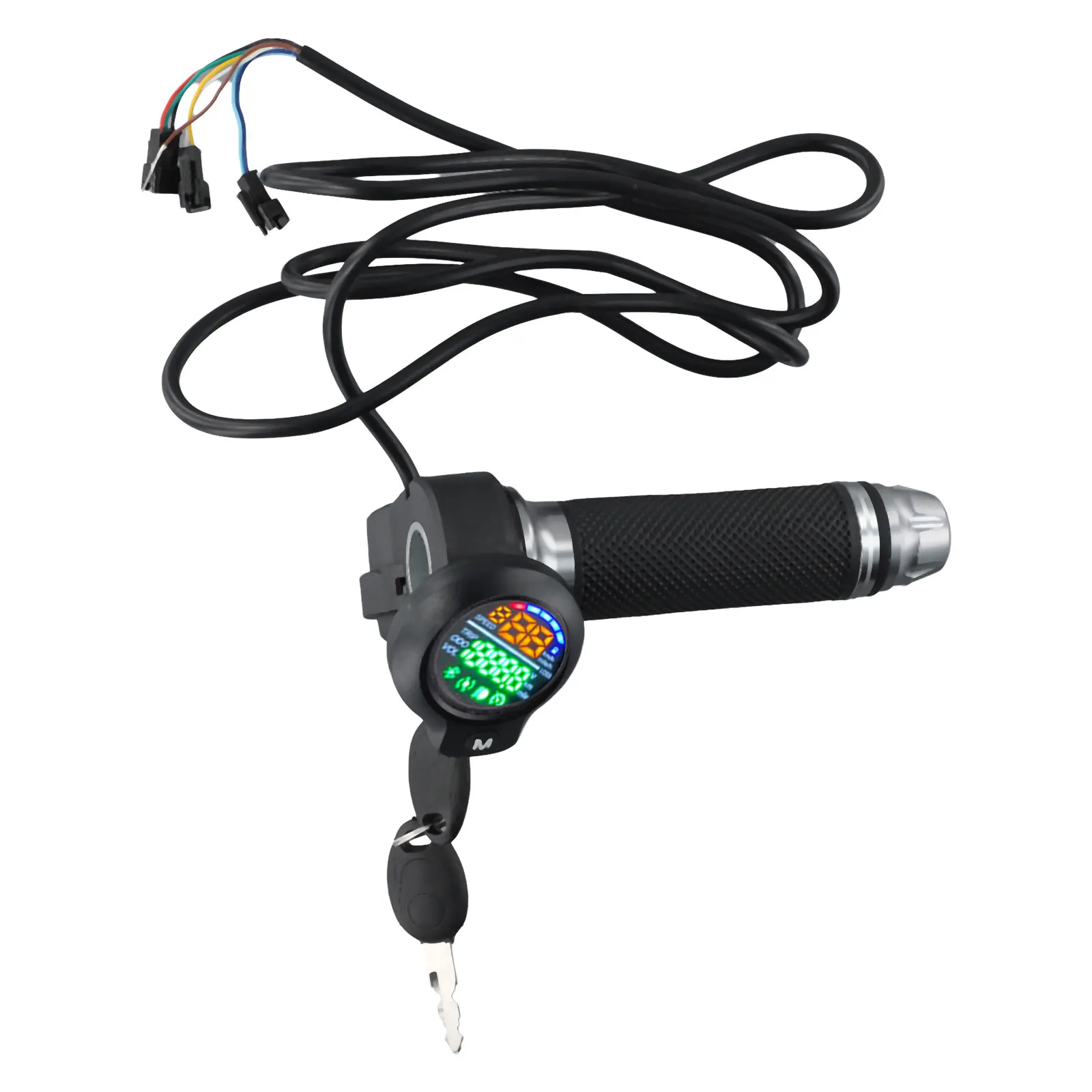 جديد دراجة المقود دراجة عرض خنق التحكم في السرعة القيادة بدوره مقبض أداة بدوره مقبض الدراجات الكهربائية