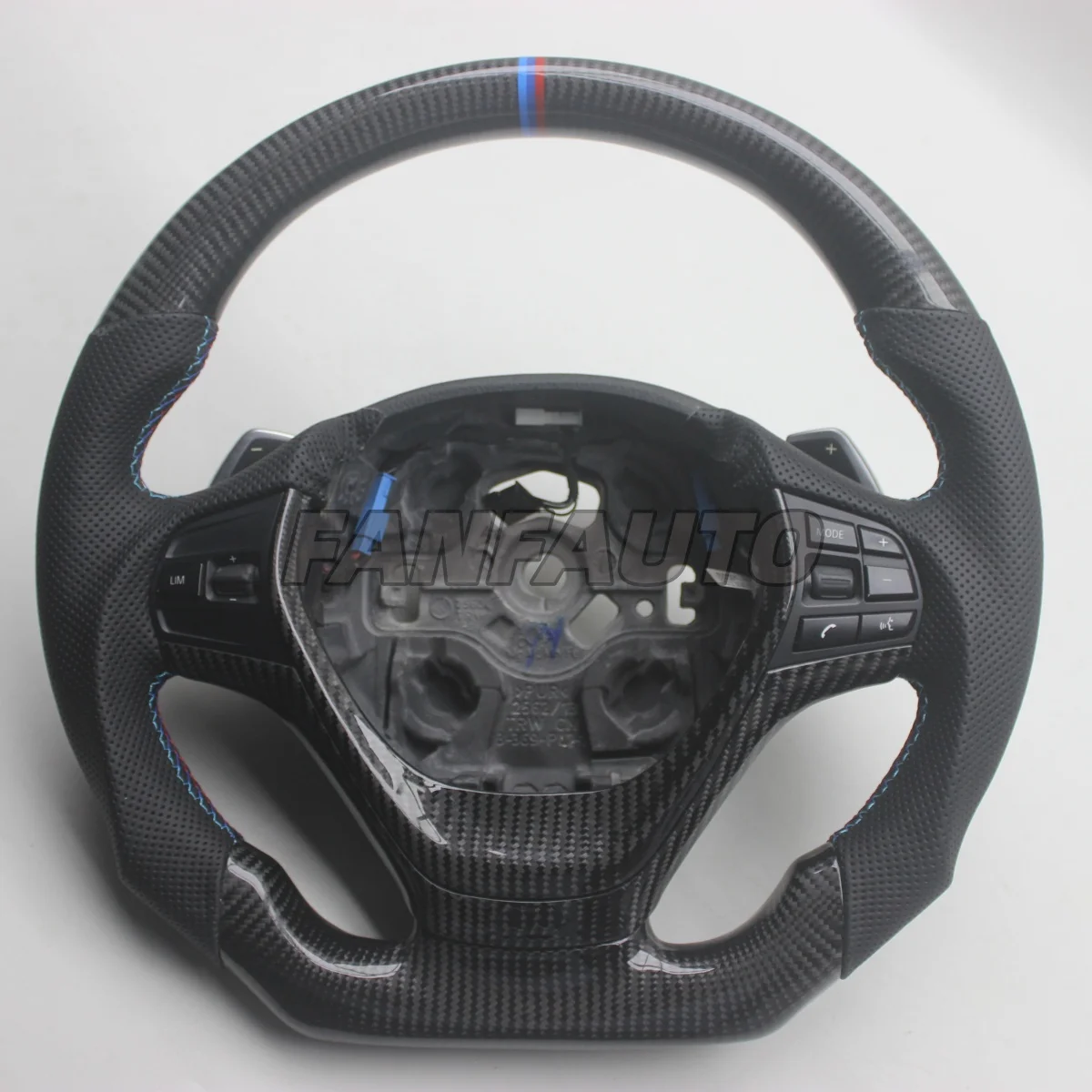 

Custom Replacement Real Carbon Fiber Steering Wheel for BMW F20 F21 F22 F30 F31 F34 F35 F32 F33 F36 1 2 3 4 SERIES