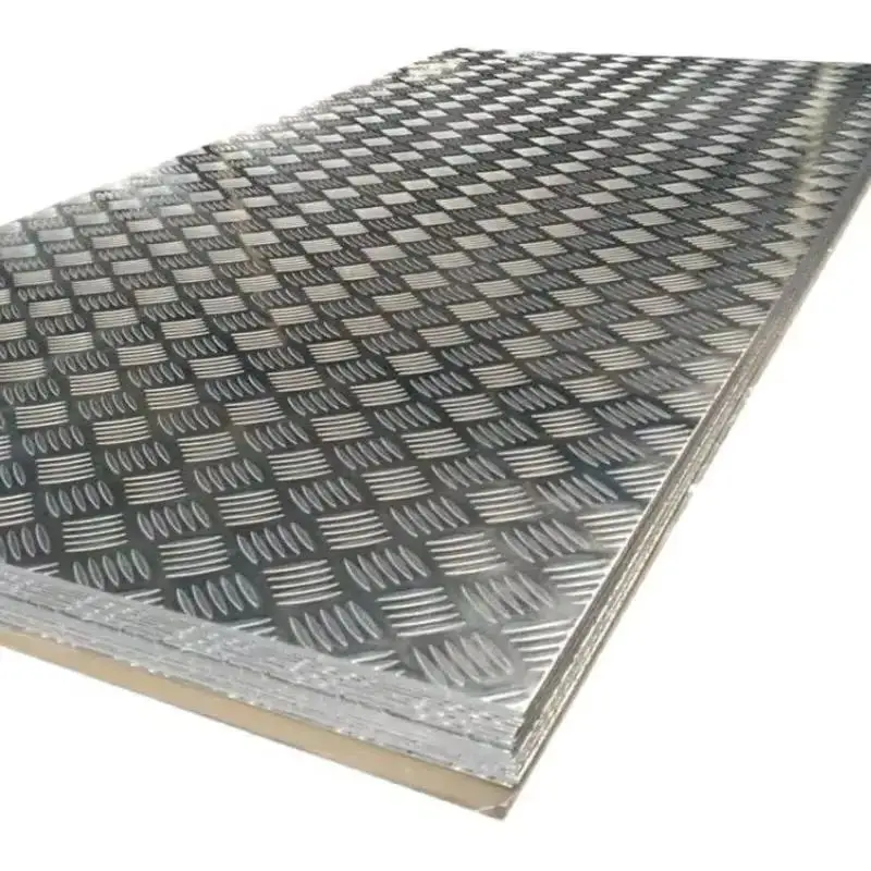 Aluminum Treadplate Chequer Kick Tread Plate Bar Sheet 1.5mm 2mm 3mm 4mm 5mm 6mm