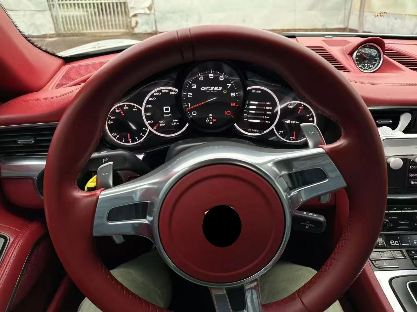 1920*720 LCD لوحة القيادة لوحة أداة افتراضية العنقودية LCD عداد السرعة لبورشه باناميرا 2010-2015 سيارة عداد المسافات #3