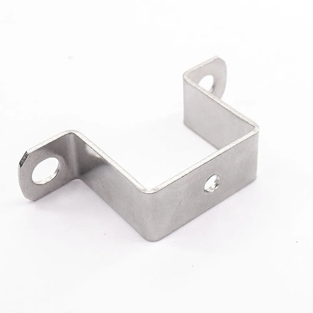 1Pcs Thicken Square Hose Clamp M-shaped U-shaped Square Rectangle Throat Hoop 304 Stainless Steel Plumbing Tightening Hardware