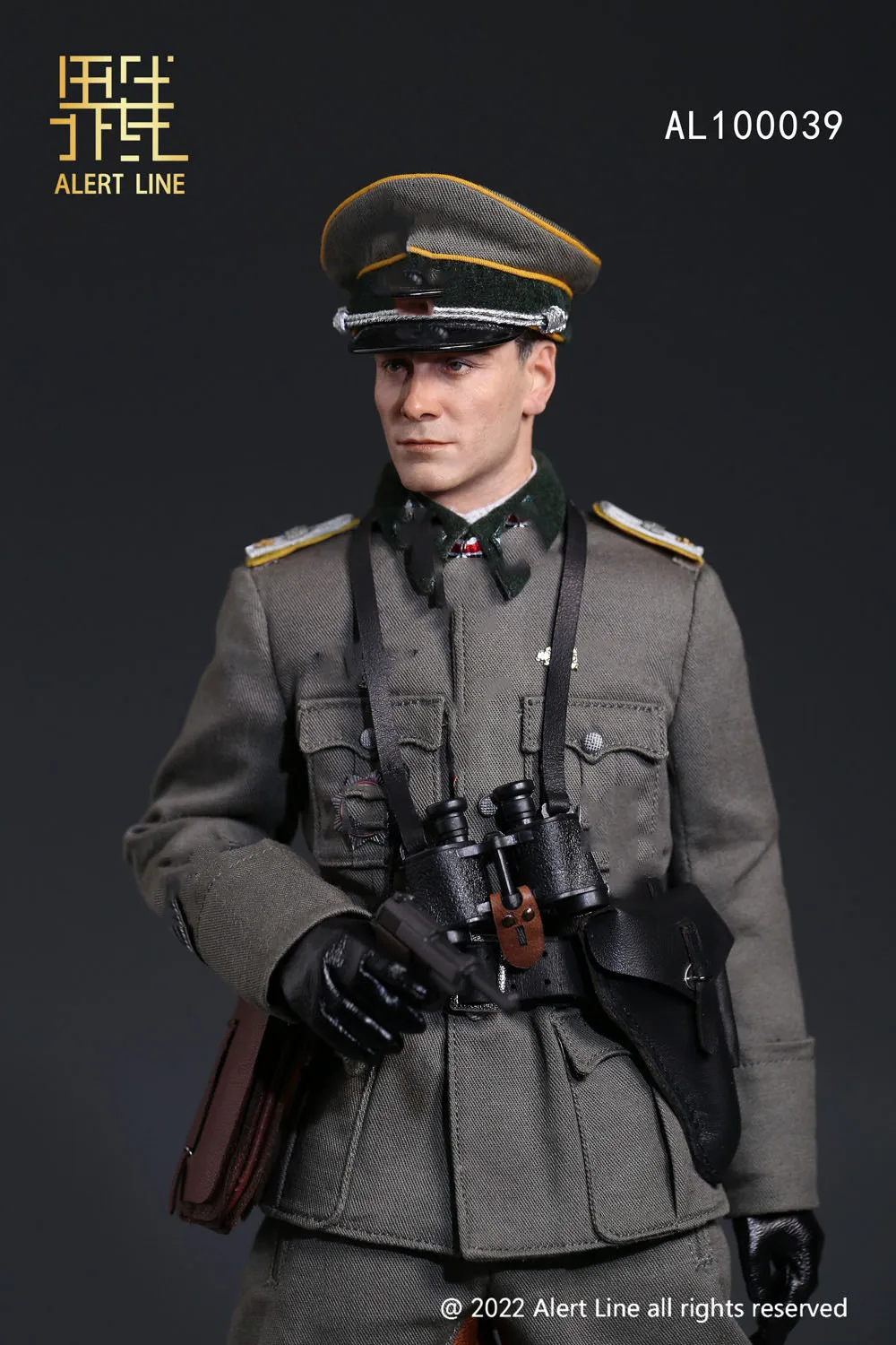 Warn linie al100039 wwii die Action figur Soldat Offizier kein Pferd Full Set Modell bewegliche Action figur für Sammlerstücke