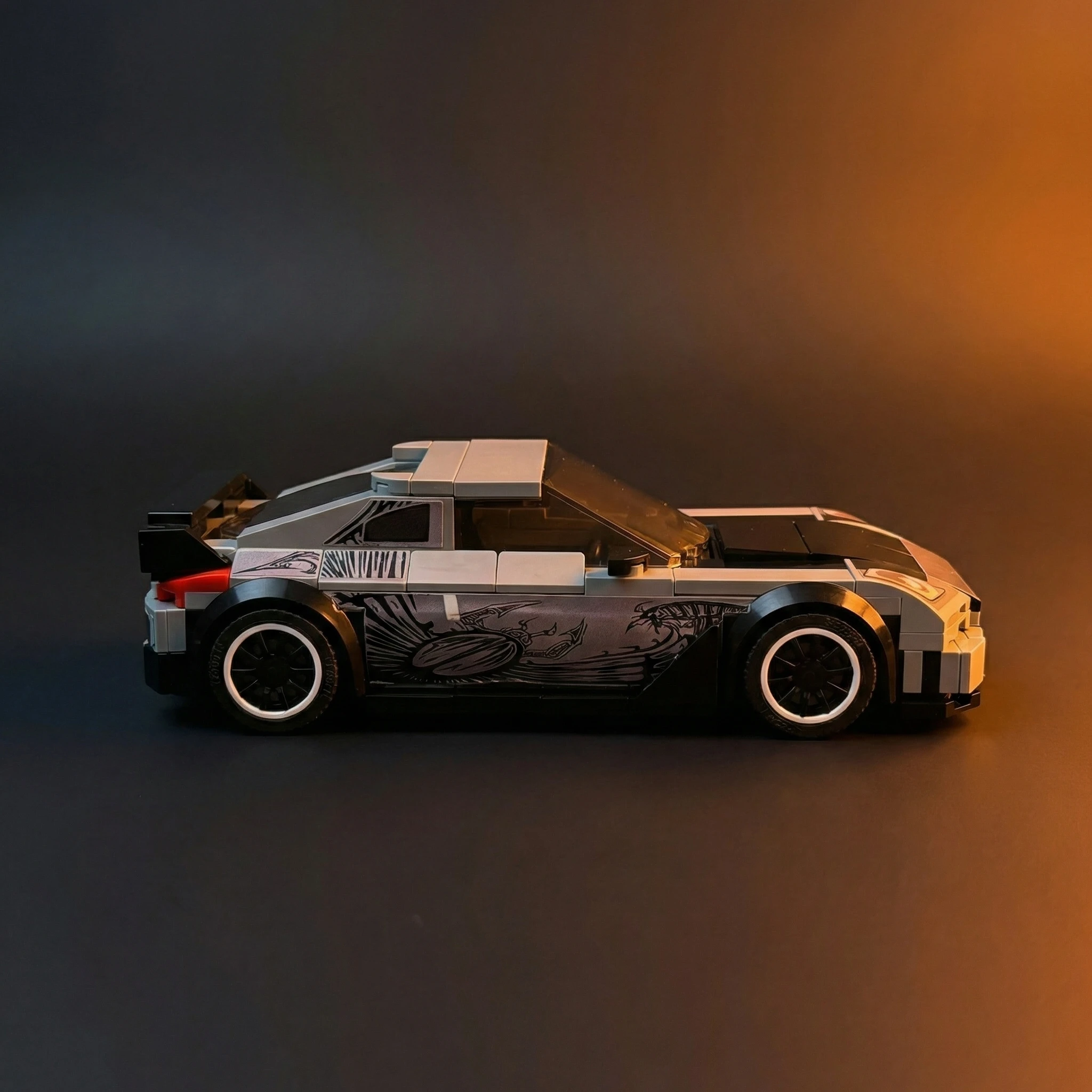 MOC Furious Tokyo Drift Building Blocks Technical Takashi’s 2002/03 Fairlady Z (Z33) 350Z Veilside Car Bricks Toy for Adults