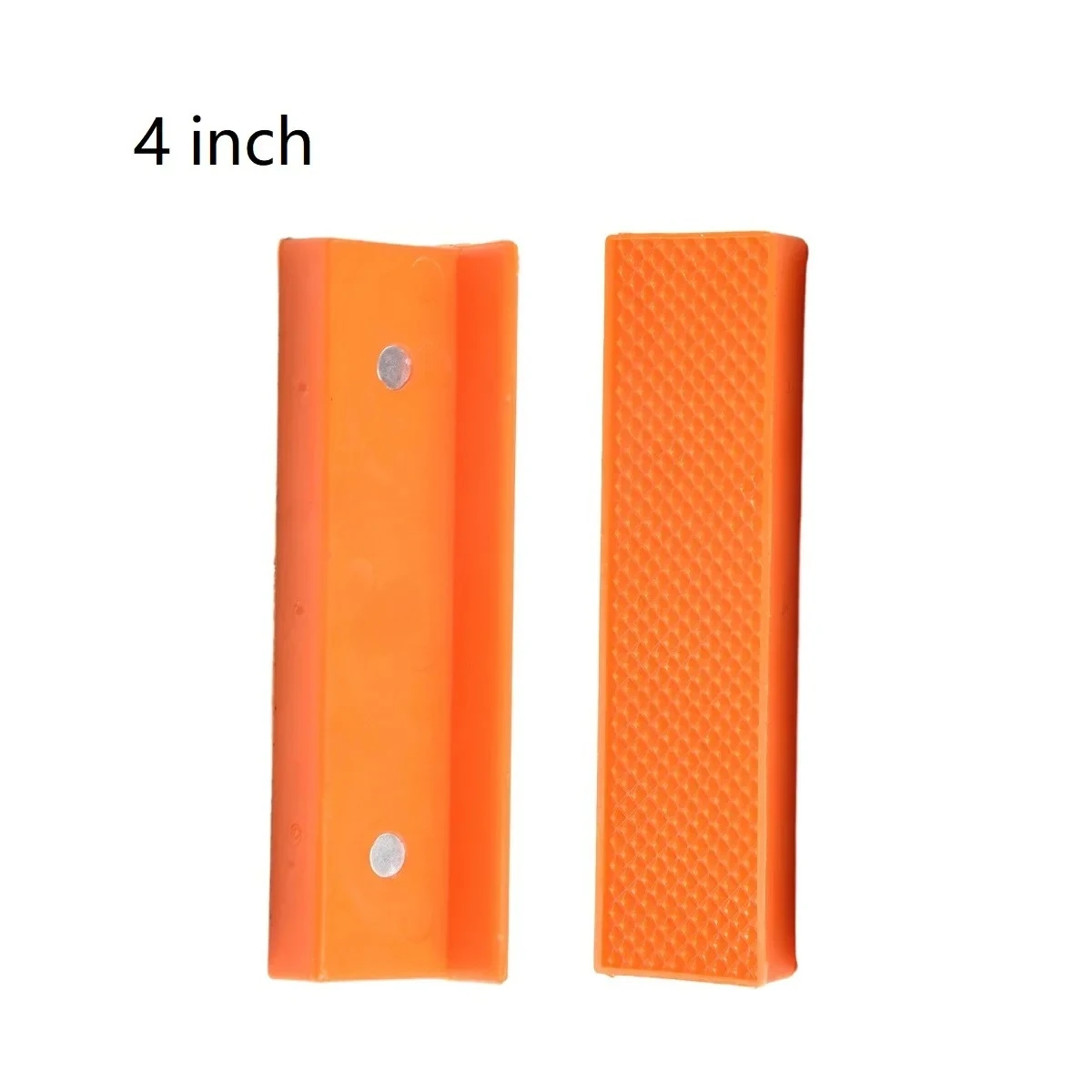 2Pcs 4/5/6 Inch Magnetic Rubber Soft Jaw Pads Protective Covers For Bench Metal Vise