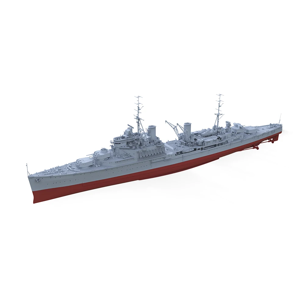 SSMODEL SSC575S-A 1/350  Military Model Parts British Navy Fiji Cruiser Full Hull Miniature Static Model