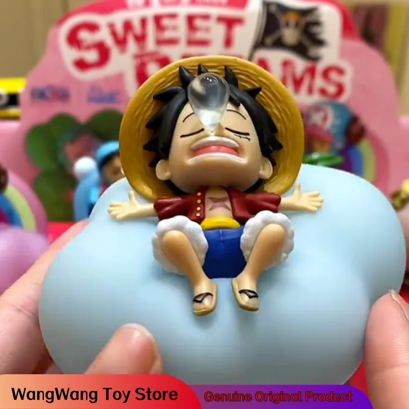 

HOT Genuine One Piece Sweet Dreams Series Blind Box Cartoon Night Light Bedroom Decor Luffy Zoro Nami Surprise Box Gift Toy