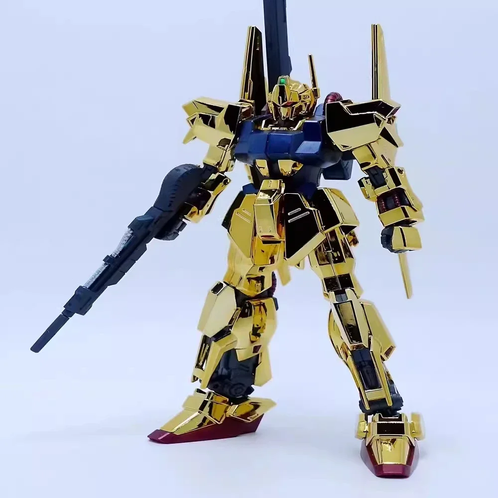 Jms Hyaku Shiki Plating Msn-00100 Assembly Action Figures Wmh Hg 1/144 Model Kit Figurine Plastic Model Doll Kids Toy Gift