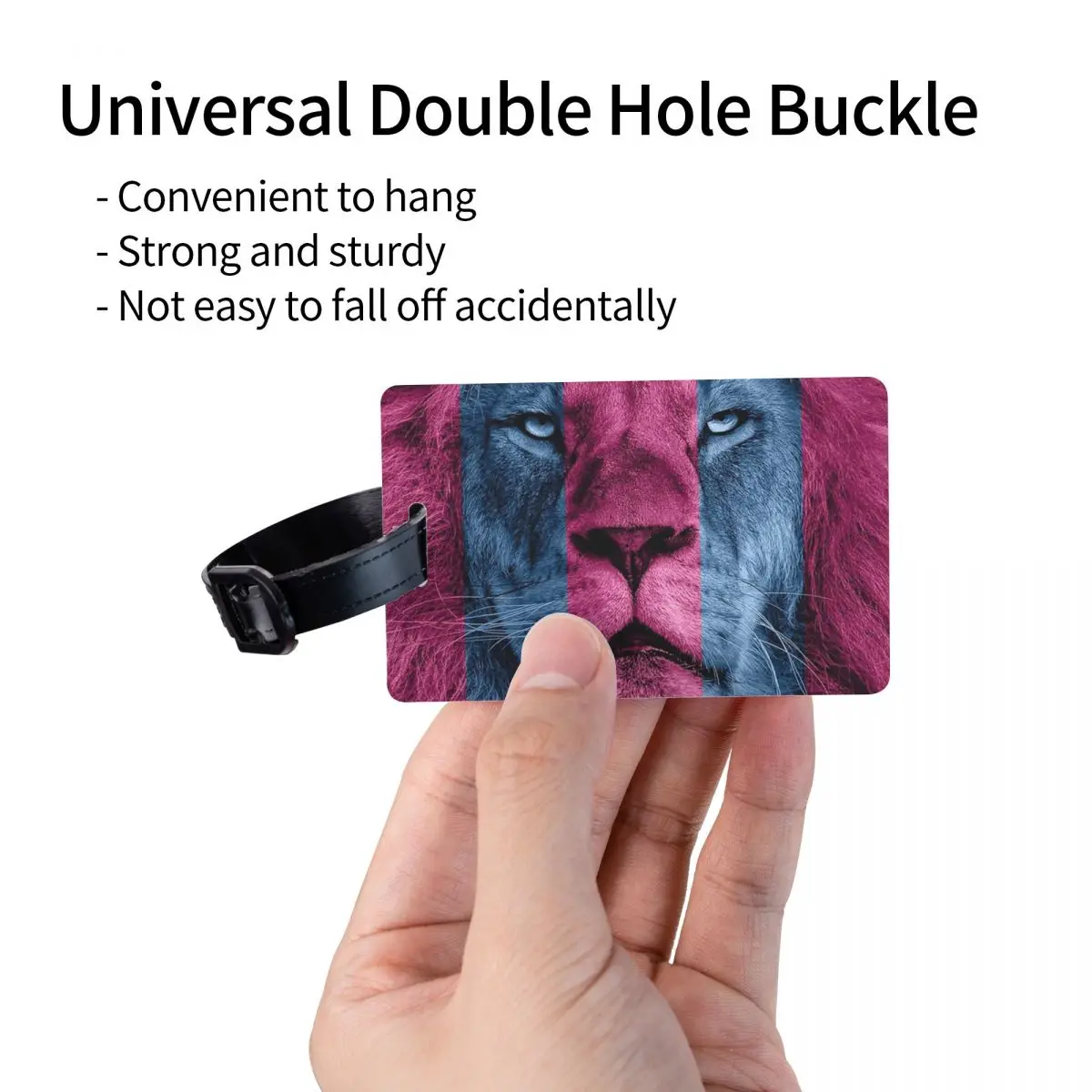 أستون فيلا الأسد علامات الأمتعة حقيبة الملحقات السفر لطيف الأمتعة الصعود علامة التسمية حامل معرف اسم العنوان #3