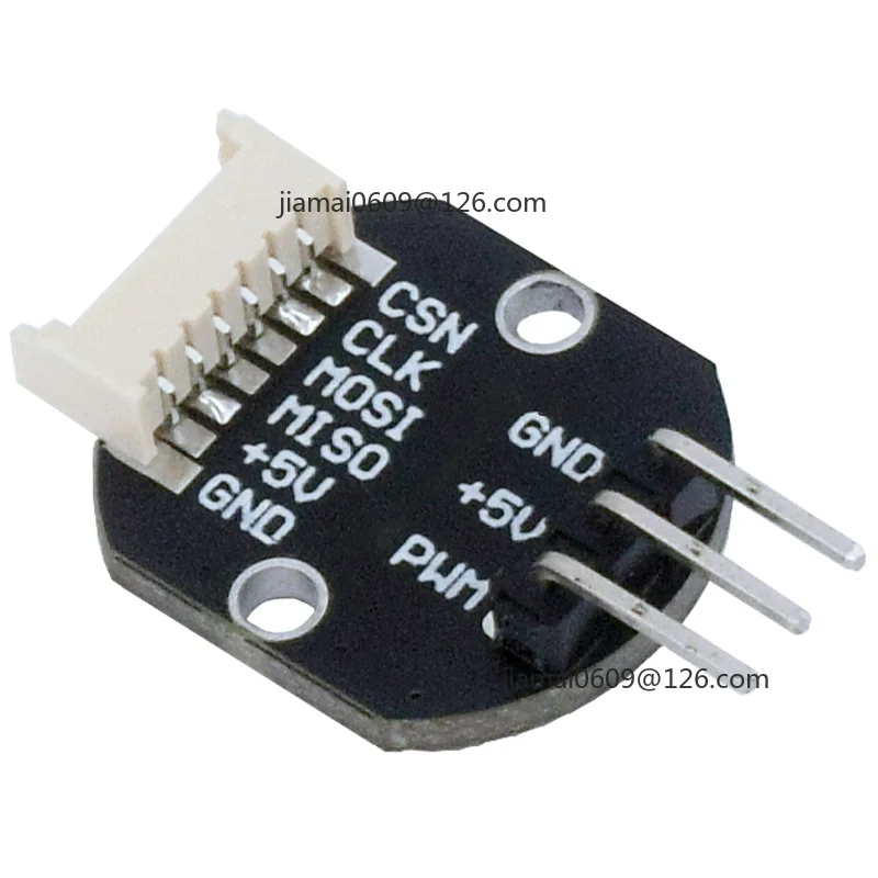 AS5048A Magnetic Encoder Module PWM SPI Interface Code Plate For Brushless Motor Position Detection
