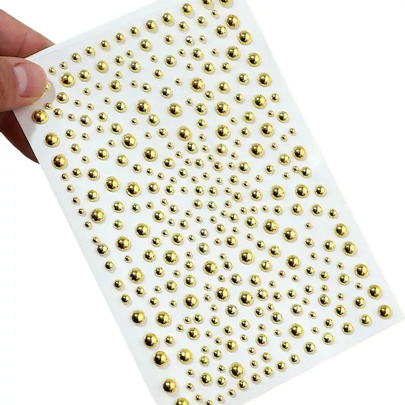 321個入り ノンピアス リップスタッド ステッカー 粘着式 防水 再利用可能 フェイクリップネイル 眉毛 鼻リング ボディ ベリーボタン ジュエリー