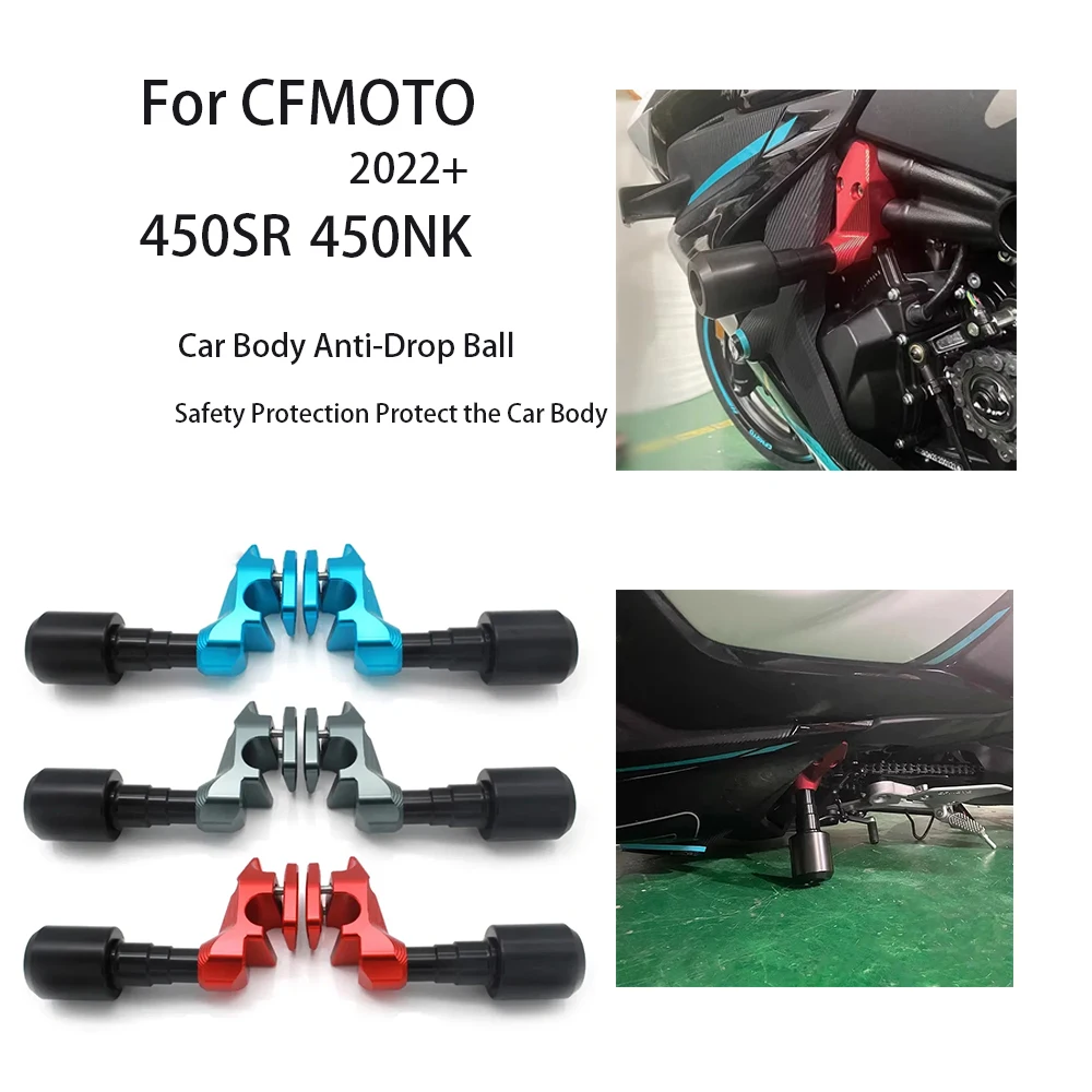 For CFMOTO 450SR CF MOTO SR 450 SR NK450 Accessories Protector Guard Engine Protection Cover Frame Sliders Crash Pad 450NK 2022