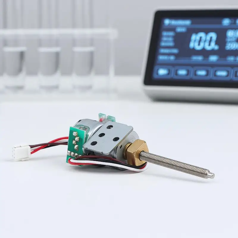 15MM Micro 2 Phase 4 Wire Stepper Motor Screw Shaft Linear Actuator Reliable Movement for Smart Vending