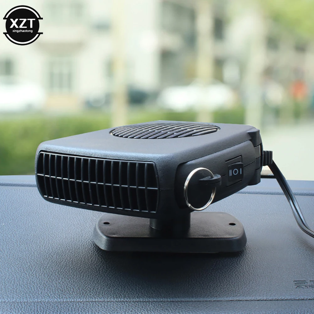 Car Heater 12V/24V Portable Car Heaters with Heating and Cooling Modes for Auto Windscreen Fast Heating Fan Defrost Defogger