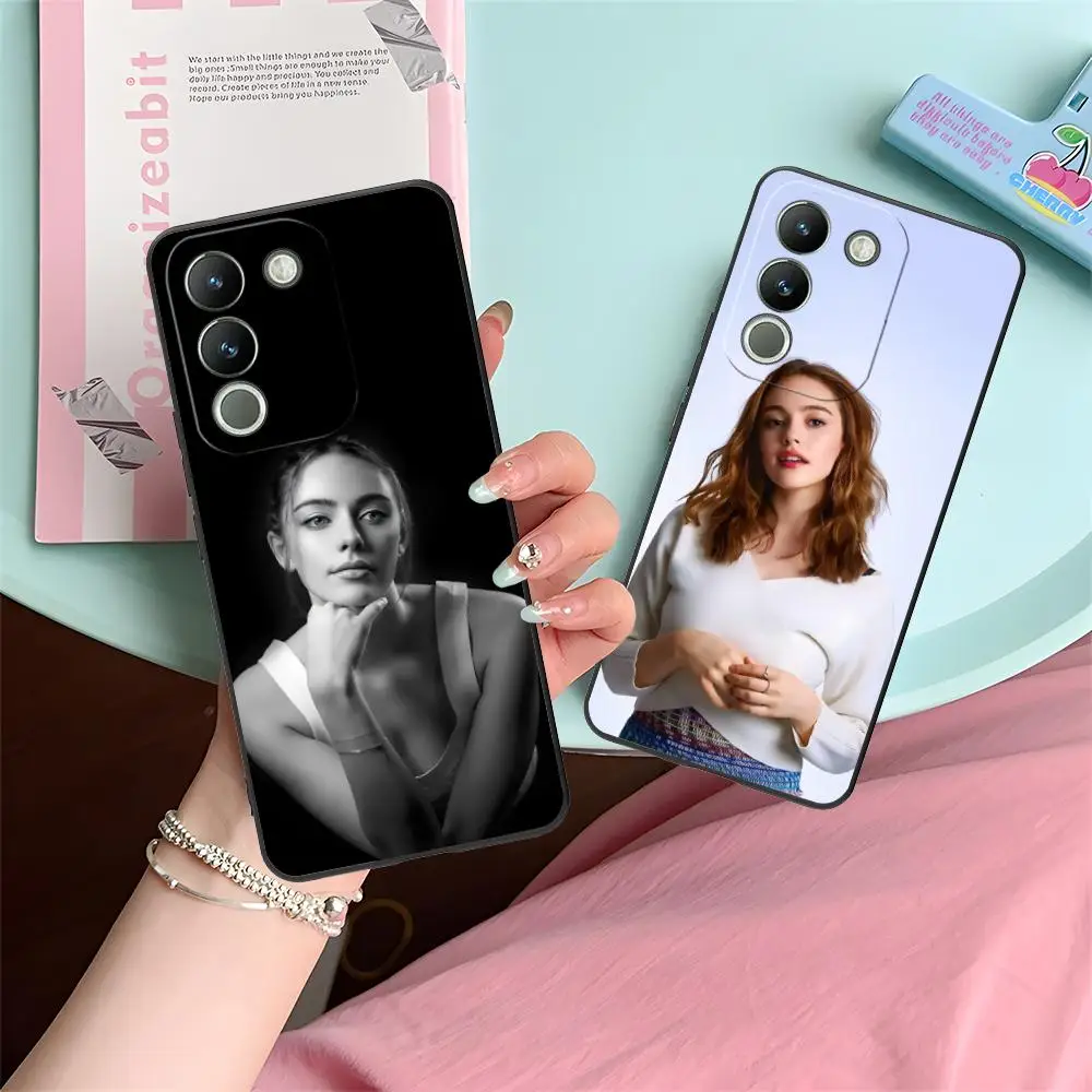 

Danielle Rose Russell Phone Case for VIVO Y77 76 75 74 73 72 58 56 55 51 50 38 36 Y19 Y18 Y03 Y01 5G Soft TPU Shockproof Cover