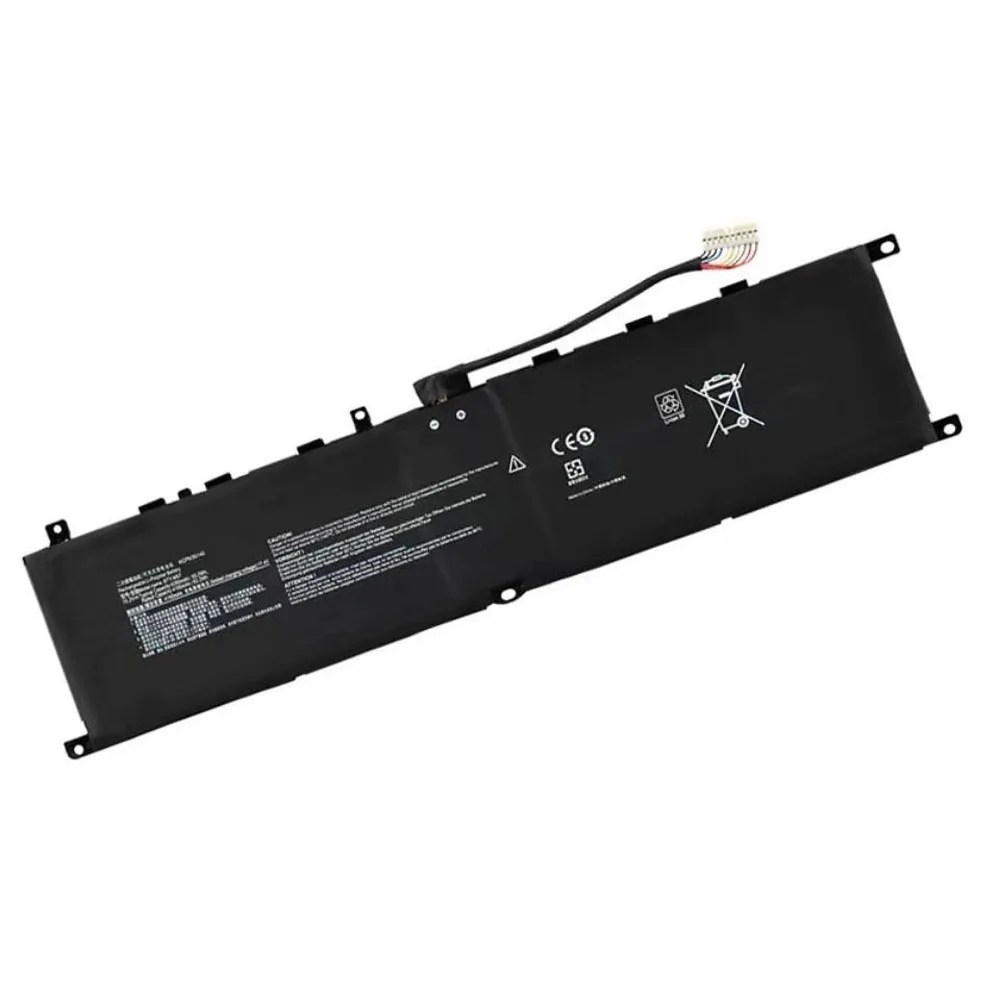 Laptop Battery For MSI Vector GP76 12UE 12UH 12UGS 12UHSO 15.2V 4160mAh 63.2Wh Black New