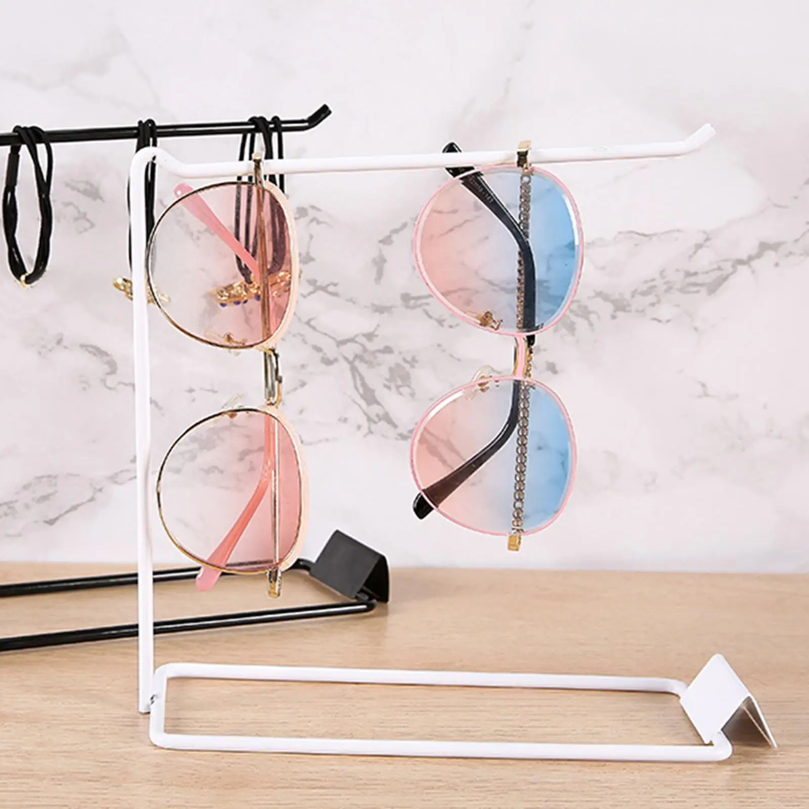 

Metal Jewelry Organizer Stand Modern Hanger for Pendant Keychains Ear Hooks Necklace