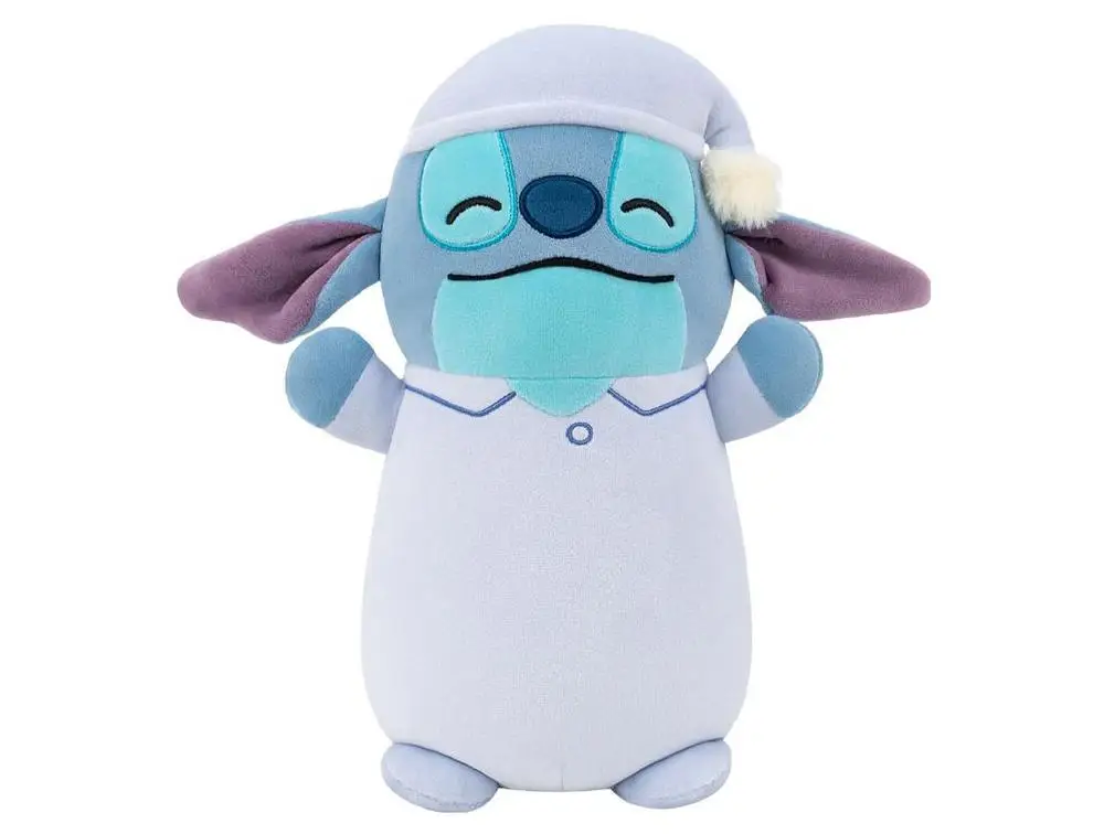 ぬいぐるみスティッチ-サンニートイズを抱きしめて