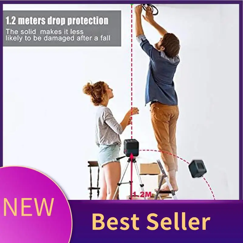 

1Set Laser Level 100 Feet Crosses Line Laser Rotatable 360 Degree +Self-Leveling , Red