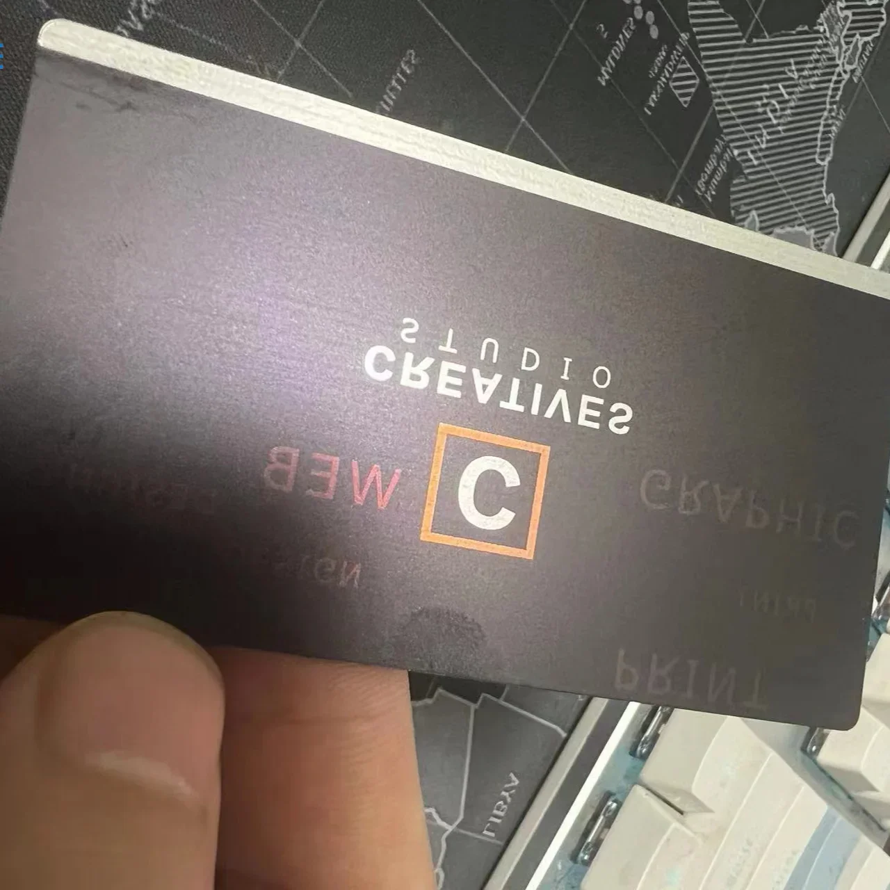 

Brushed Silver Business Pvc Cards