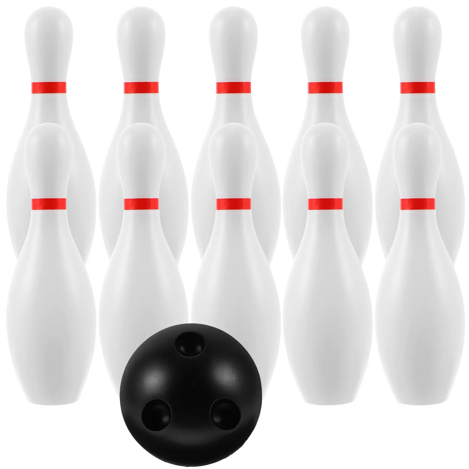 

Bowling Set Lawn Giant Game Outdoor Kids Toy Sports Toys for Wooden Parent-child
