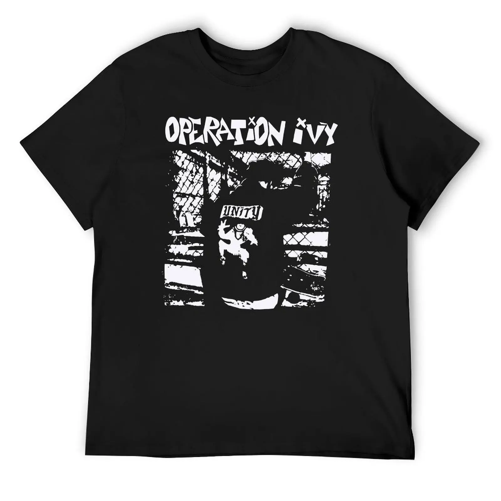 Operation Ivy Unity Ska Punk T-Shirt cotton graphic tees blacks mens clothing