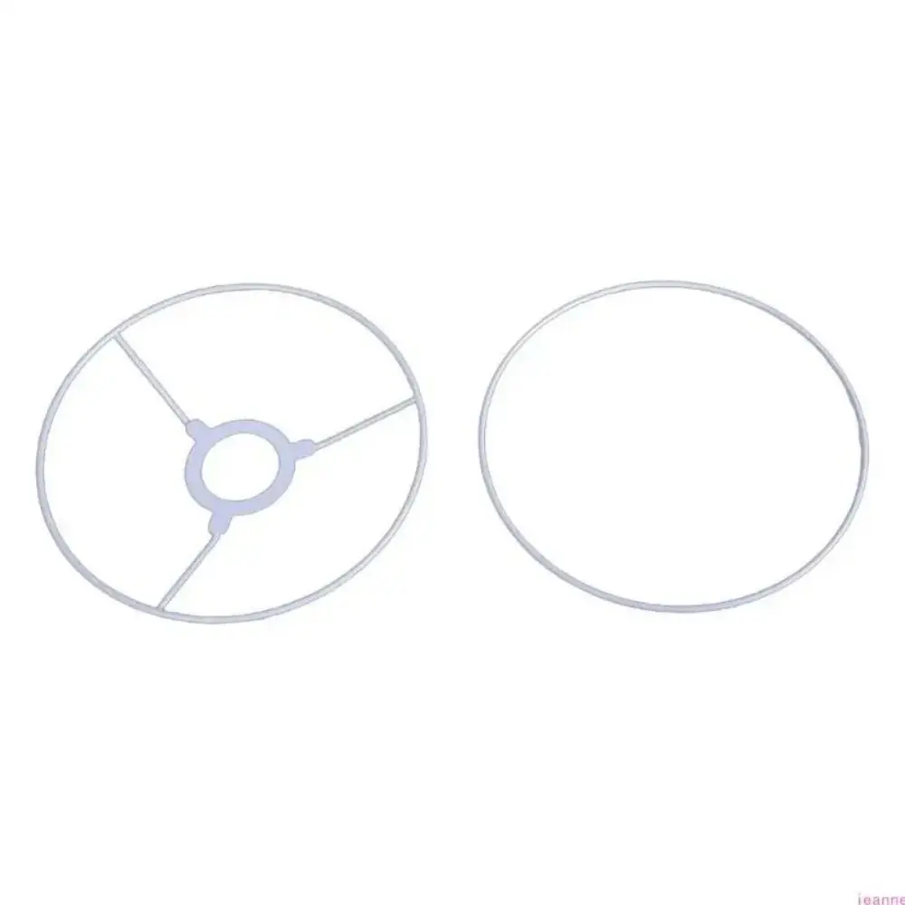 Professional Round Metal Drum Lamp Shade Rings Fix Rings Support Fitting Ceiling Light Frame DIY Lamp Shade Holder Hardware